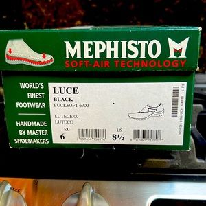 MephistoM SOFT-AIR TECHNOLOGY Luce Black Bucksoft handmade boots. So comfortable